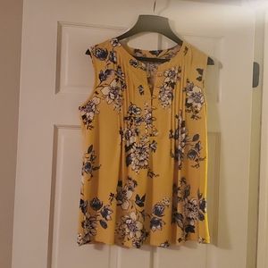 Perseption concept sleeveless shirt